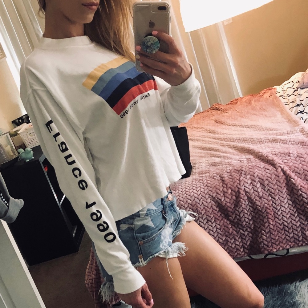 Brandy Melville ACACIA BIARRITZ FRANCE 1990 TOP S